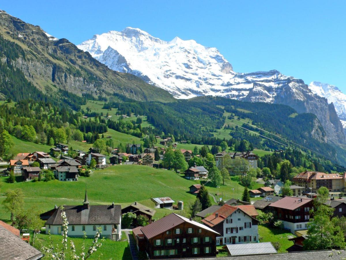 Apartment Helene Apt-Diana By Interhome Wengen Exteriör bild