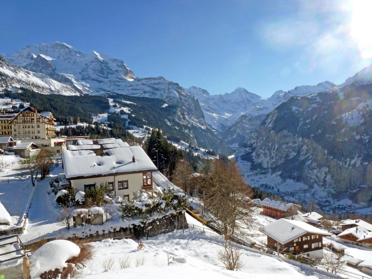 Apartment Helene Apt-Diana By Interhome Wengen Exteriör bild